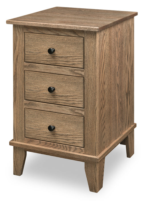 Quick Ship Madison 3-Drawer Nightstand Nightstands Contemporary Sunrise Hardware