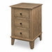 Quick Ship Madison 3-Drawer Nightstand Nightstands Contemporary Sunrise Hardware