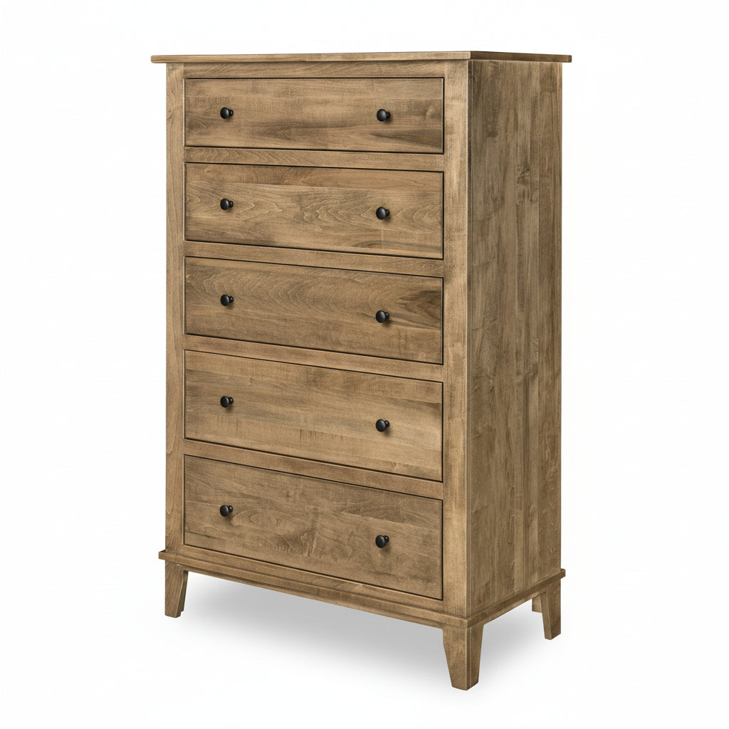 Quick Ship Madison Tall Chest of Drawers Chest of Drawers Contemporary Sunrise Hardware