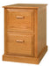 Traditional 2-Drawer File Cabinet 2-Drawer File Cabinets Traditional