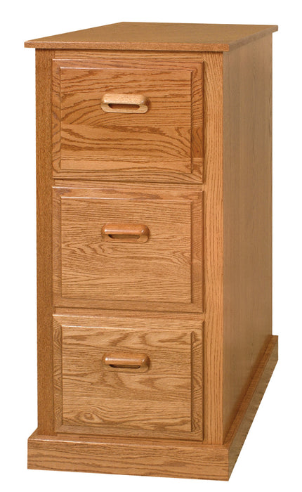 Traditional 3-Drawer File Cabinet 3-Drawer File Cabinets Traditional