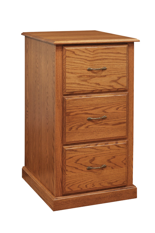 Traditional 3-Drawer File Cabinet 3-Drawer File Cabinets Traditional