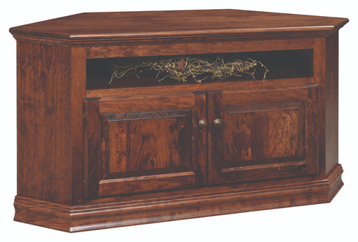 Traditional Corner TV Stand 54.24" Wide Corner TV Stands Traditional