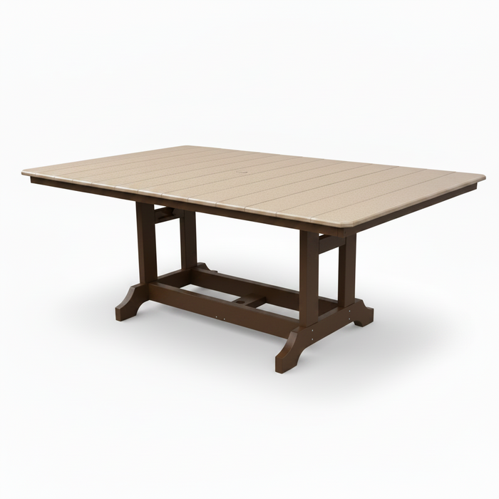 Amish Comfort Back 44" x 72" Dining Set - In-Stock