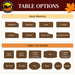 Our Family Craft Shop - Table Top Shapes & Edge Profiles