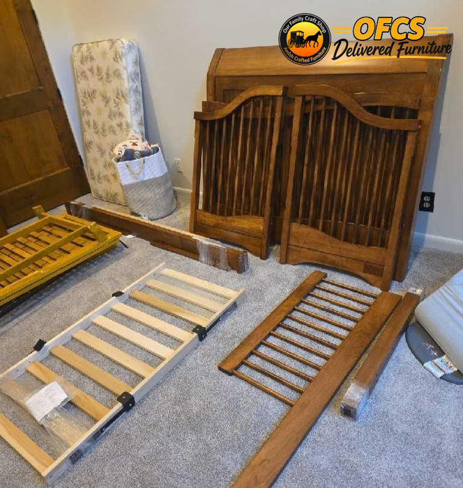 Amish Tanessah 3-in-1 Converter Crib