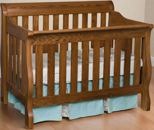 Amish Traditional Slat 3-in-1 Converter Crib Converter Cribs Contemporary