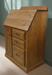 Amish Millers Traditional Secretary Desk with Backsplash Top Secretary Desks Farmhouse Mission