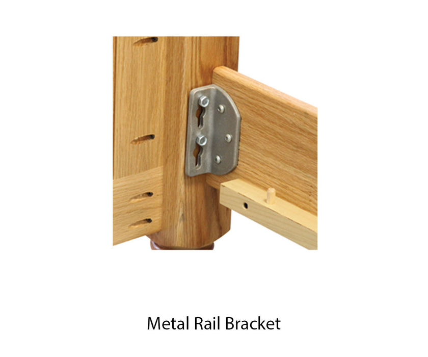 Troyer Ridge Side Rail Metal Bracket Detail