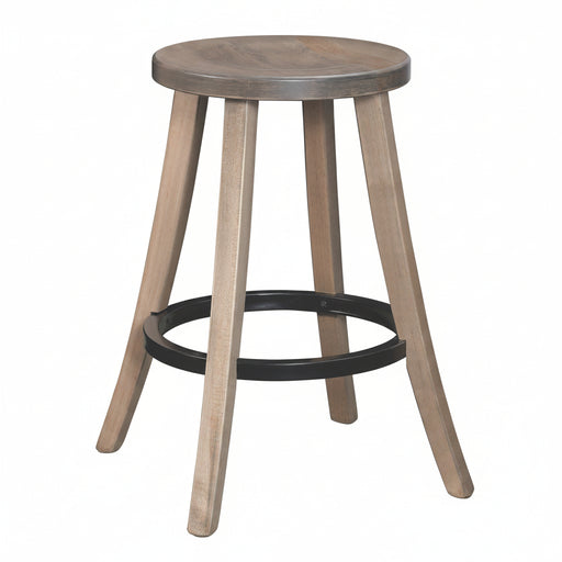 Amish Made Wooden Stool
American Made Wooden Stool
Turnstone Bar Stool With Metal Ring Barstools Contemporary