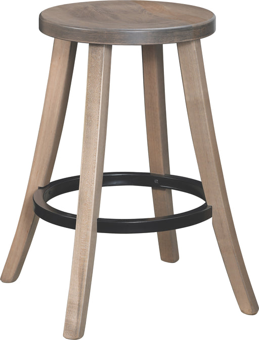 Turnstone Bar Stool With Metal Ring Barstools Contemporary