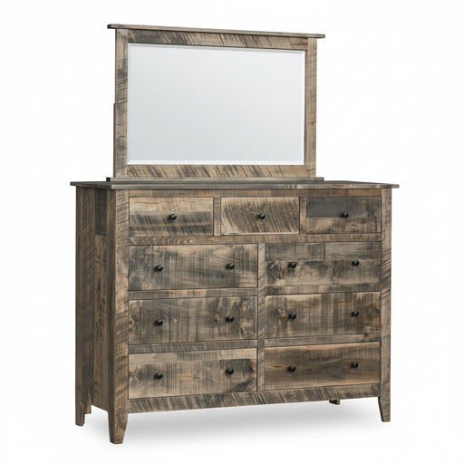 Quick Ship Livingston High Dresser Dressers Farmhouse Rough Sawn