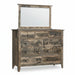 Quick Ship Livingston High Dresser Dressers Farmhouse Rough Sawn