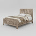Quick Ship Livingston Bedroom Set 5-Piece Set Farmhouse Rough Sawn
