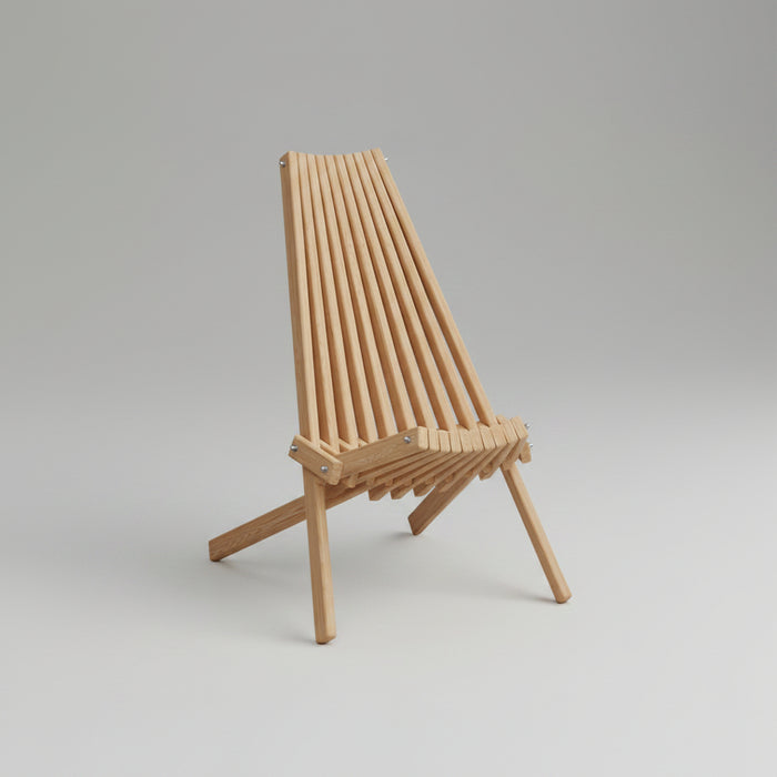Amish Cypress Cricket Chair