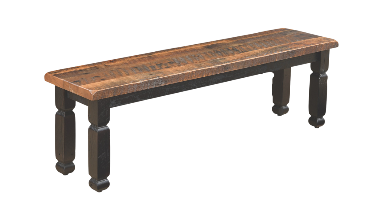 Amish Estate Reclaimed Barnwood Dining Set