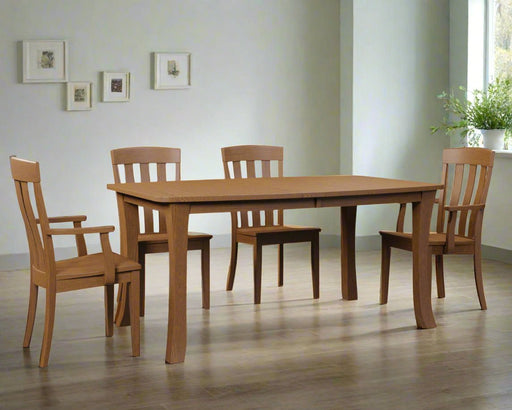 Amish Valleria Leg Table Leg Dining Tables Contemporary