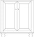 Amish Ocean City Bathroom Vanity - Multiple Sizes 30" Wide Bathroom Vanities: 30-39" Wide Contemporary