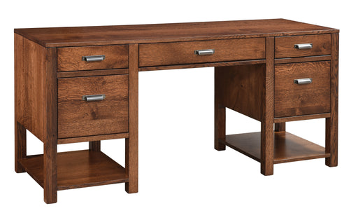 Wakefield Double Pedestal Desk Double Pedestal Desks Modern