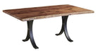 Amish Eclipse Live Edge Table Live Edge Dining Tables Live Edge Modern