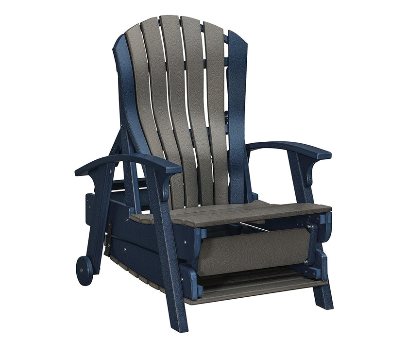 Amish Bentback Adirondack Folding Chaise Lounge