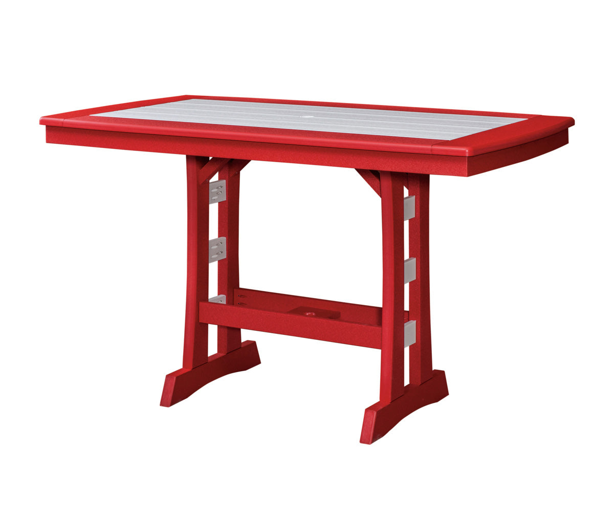 Amish WLP 58" Rectangle Poly Dining Table