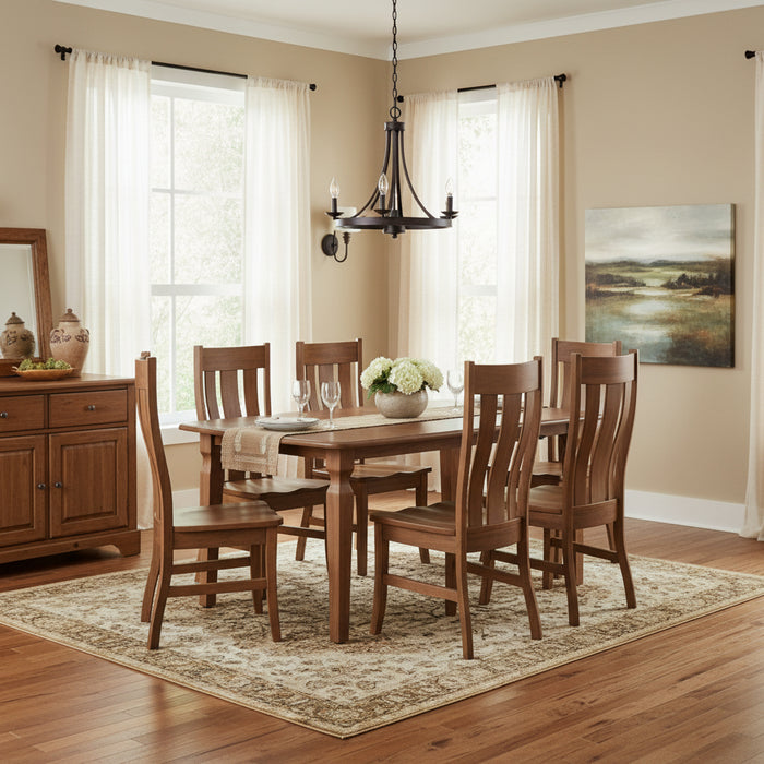 Amish Quick Ship Fiona Leg Table