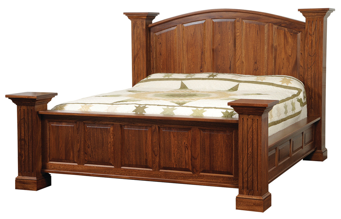 Amish Washington Master Bed Poster Beds Traditional