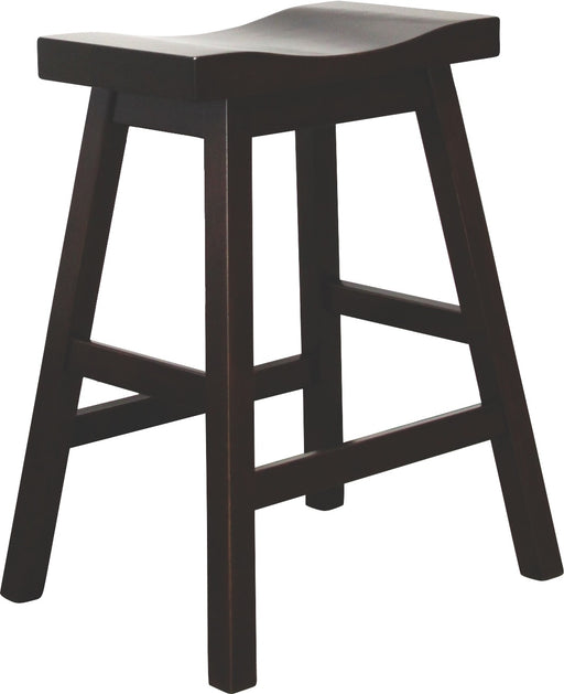 Wave Bar Stool Stationary Barstools Contemporary