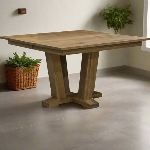 Amish Western Single Pedestal Table Single Pedestal Tables Contemporary Modern