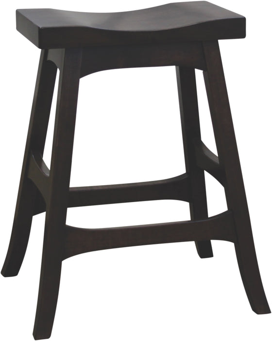 Weston Wave Bar Stool Swivel Barstools Contemporary