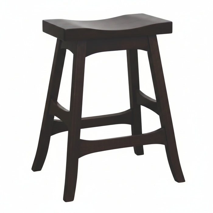 Amish Made Wooden Stool
American Made
Weston Wave Bar Stool Swivel Barstools Contemporary