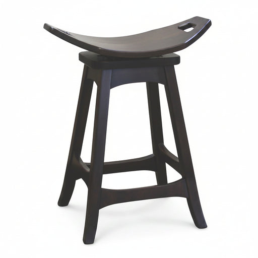 Amish Made Wooden Stool
American Made
Weston Swivel Saddle Bar Stool Swivel Barstools Contemporary
