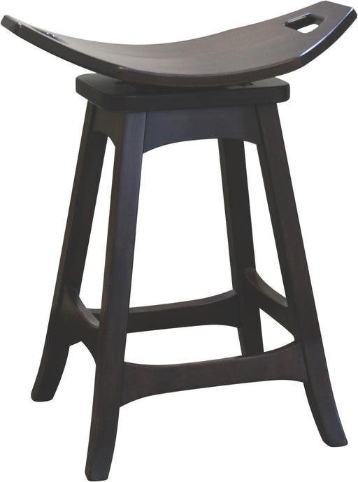 Weston Swivel Saddle Bar Stool Swivel Barstools Contemporary