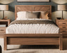 Amish Weston Bed Low Footboard Panel Beds Modern