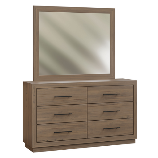 Amish Weston Low Dresser With Mirror Option Dressers Modern