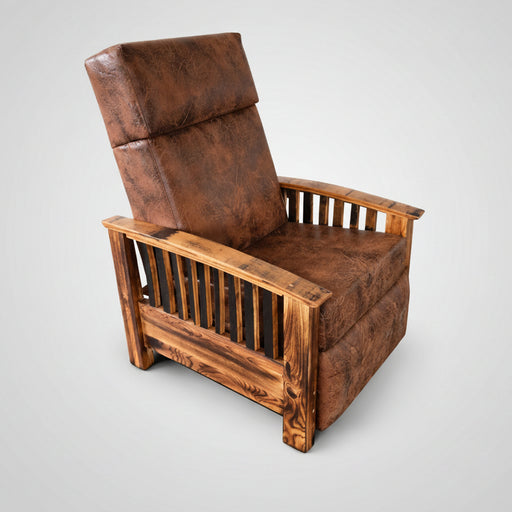 Whiskey Barrel Badass Recliner Made From American Whiskey Barrels