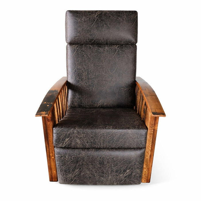 Whiskey Barrel Swivel Recliner Chair Badass Recliners Whiskey Barrel American Made