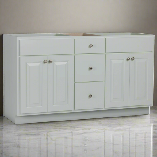 Amish Wilkerson Bathroom Vanity - Multiple Sizes 60" Wide (Shown) Bathroom Vanities: 60-69" Wide Traditional