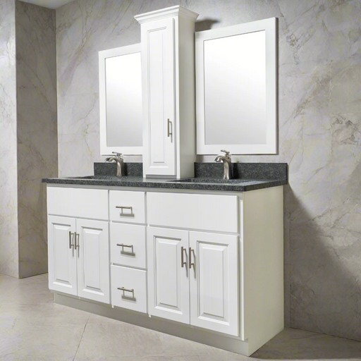 Amish Wilkerson Bathroom Vanity - Multiple Sizes Bathroom Vanities: 60-69" Wide Traditional