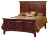 Amish Wilkshire Bed Panel Beds Traditional