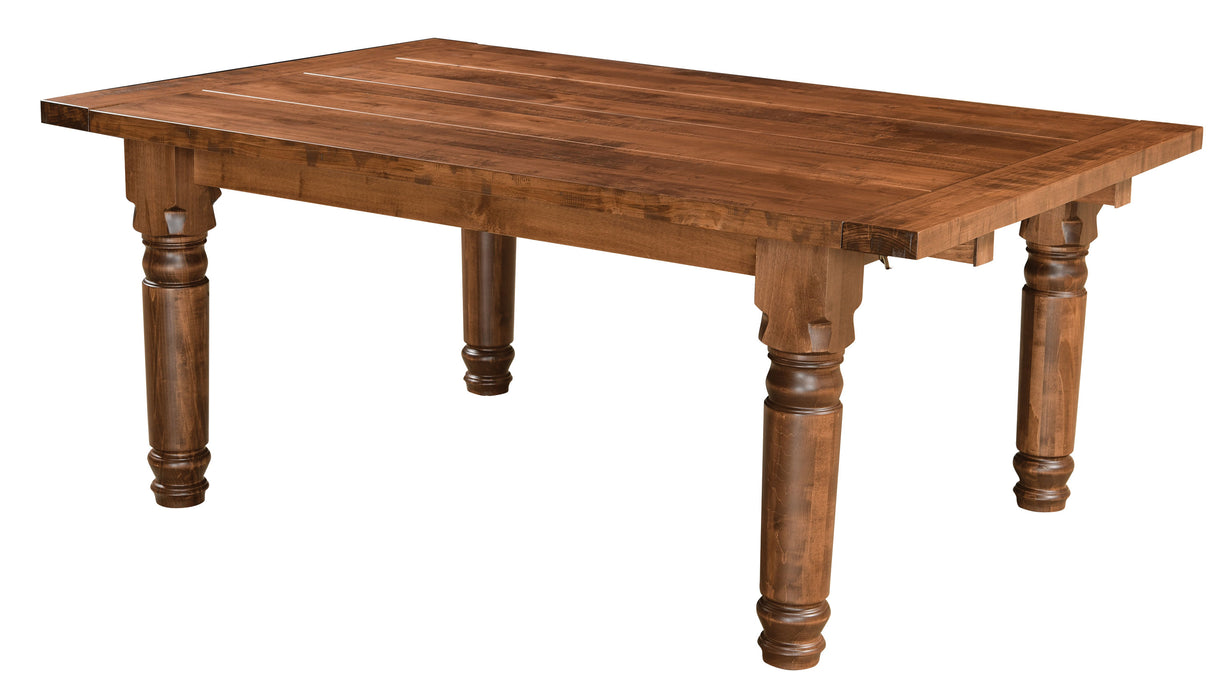 Amish Williamsburg Leg Dining Table