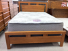 Amish Wyndham Hills - 5-Pc.Set - Amish Mid-Century Bedroom Set - Queen Bed Set - Solid Cherry Amish Bedroom - Bed Only