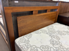 Amish Wyndham Hills - 5-Pc.Set - Amish Mid-Century Bedroom Set - Queen Bed Set - Solid Cherry Amish Bedroom - Headboard Close Up Detail
