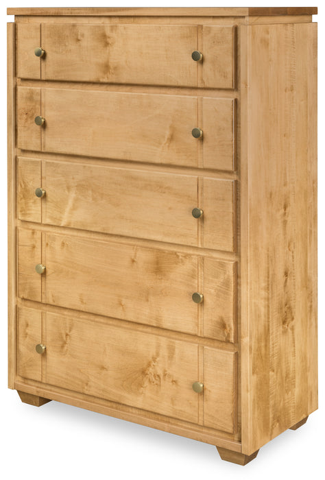 Quick Ship Amish Hudson Chest of Drawers Chest of Drawers Contemporary Modern Sunrise Hardware