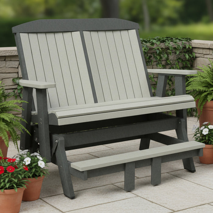 Amish Gateway 4 Foot Counter Height Glider