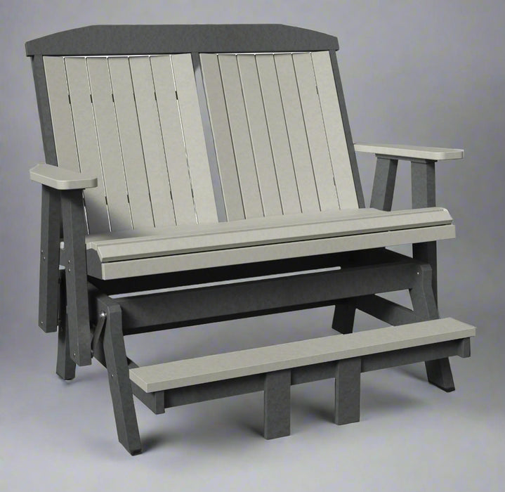 amish 4 ft gateway counter glider poly outdoor furniture