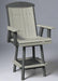 amish gateway swivel bar chair poly furniture outdoor funriture