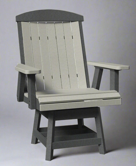 amish gateway swivel dining chair poly ourdoor furniture