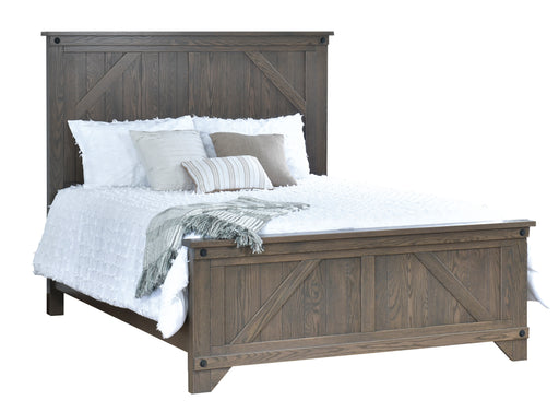 Amish Cambridge Bed Panel Beds Farmhouse